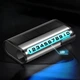 Автовизитка парковочная с номером телефона под лобовое стекло с цифрами светящимися в темноте от солнечной панели (серебристая) - изображение 9