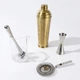 Шейкер барний Total Barware Коблер Golden Age з ситечком 950 мл золотистий (94895-Sh-G-950) - зображення 2