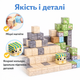 Магнитный конструктор Minecraft Водопад и дом в лесу, 100 деталей, майнкрафт для детей от 3 лет - изображение 6