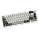 Клавіатура Attack Shark X66 RGB White Cheese - зображення 1