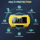 Автомобильное зарядное устройство MEISHILE (8A 12V) Multi Protections, Автоматическое разумное зарядное устройство с сенсорным ЖК-экраном для автомобиля, мотоцикла, газонокосилки или лодки. Цвет: Черно-желтый - изображение 5