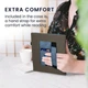 Обложка чехол с подставкой и ремешком для руки kwmobile Bookstyle Stand Handstrap для PocketBook 1042 InkPad Eo Dark Blue / Dark Grey - изображение 7