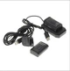 Зарядка 4-в-1 для геймпада Xbox 360 (чорна, Play & Charge Kit) - зображення 2