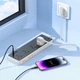 Мережевий зарядний пристрій Подовжувач з USB HOCO AC14A Rico 5x220VEU+3хUSBх18W+Type-Cх30W 2500W PD/QC 3A/30W 1,5 м Чорний з білим - зображення 5
