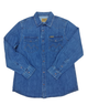 Джинсова сорочка Montana Stonewash 3XL синій - зображення 4