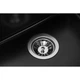 Мойка кухонная GRANADO Under top DOUBLE black shine (gr3401) - изображение 5