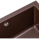Мойка кухонная GRANADO Under top XL marron (gr3706) - изображение 4