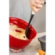 Лопатка кухонна KitchenAid Coreline для тіста, 30 см, кремовий (KAG031OHACE) - зображення 5