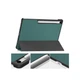 Чехол для планшета BeCover Smart Case Samsung Galaxy Tab S10 FE Plus (SM-X620/SM-X626) 13.1 Dark Green (713383) - изображение 6