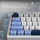 Клавиатура Ajazz AK650 Sea Salt Switch USB UA White/Blue (AK650-SS-BWB) - изображение 10