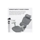 Кресло игровое Anda Seat X-Air Pro Size XL Mesh Gray (AD-WY-01-GGF-G01) - изображение 8