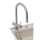 Мойка кухонная GRANADO Royal Estella terra (+ подрібнювач Algar 1000 + змішувач Ferrol inox + дозатор Redondo inox + ко (ksg0303) - изображение 2