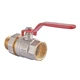 Кран с американкой Koer KR.229 - 1 1/2" ручка рычаг KR5664 - изображение 2