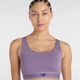 Жіночий фіолетовий топ New Balance AC Train Bra 40 (L) (WB61Q0QKAA5) - зображення 5