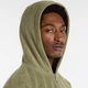 Мужская зеленая куртка New Balance Polar Fleece 50 (L) (MJ53800DEK) - изображение 4