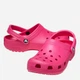 Женские кроксы Crocs Classic 10001-6ZQ 39-40 (M7/W9) Ярко-розовые (196265882014) - изображение 4