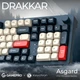 Клавіатура GamePro Asgard Drakkar Keychron Super Red Switch Wireless/Bluetooth/USB UA Blue (MK305BL) - зображення 9