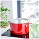 Каструля KitchenAid Steel Core 20 см 3,7 л червоний (CC003267-001) - зображення 5