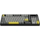Клавіатура Ajazz AF98 Plus Wireless/Bluetooth/USB UA Black/Grey/Yellow (AF98-PLUS-BGY) - зображення 11