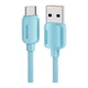 Дата кабель USB 2.0 AM to USB-C 2.0m 100W blue Essager (EXC7A-WLA03-P) - изображение 1