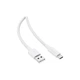 Дата кабель USB 2.0 AM to USB-C 1.2m 3A white Acefast (6974316284260) - изображение 5