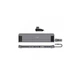 Порт-реплікатор J5create Dock-Station USB-C 10Gbps, 12-in-1 (слот M2 NVMe/хаб/HDMI/DP/PD/картрид/LAN) (JCD552-N) - зображення 3