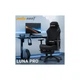 Кресло игровое Anda Seat Luna Pro Fabric Size L Dark Gray (AD18T-44-GB-F) - изображение 7