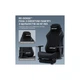 Кресло игровое Anda Seat Luna Pro Fabric Size L Dark Gray (AD18T-44-GB-F) - изображение 10