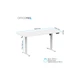 Компьютерный стол OfficePro ODE1670W White (ODE1670W) - изображение 8