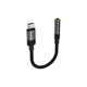 Перехідник USB-C to 3.5mm F 0.15m DAC audio black Acefast (6974316285281) - изображение 2