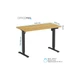 Комп'ютерний стіл OfficePro ODE1260LW Wood/Black (ODE1260LW) - зображення 8