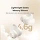 Беспроводные Наушники Baseus Bass 15 Clip Open-Ear TWS white (A00079500223-00) - изображение 8