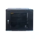 Шафа настінна GEAR 9U 19'' 600x600x500 мм, + полка 19", black (GWMSN-9U-600-600) - изображение 1