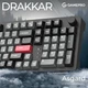 Клавіатура GamePro Asgard Drakkar Keychron Super Red Switch Wireless/Bluetooth/USB UA Black (MK305BK) - зображення 10