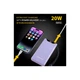 Батарея универсальная Intenso F10000 10000mAh QC3.0 purple (7332033) - изображение 6