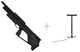ZBROIA Винтовка PCP КОЗАК FC-2 450/230 4,5мм (черный/черный) + насос Borner - изображение 1