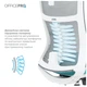 Офисное кресло OfficePro Balance OC550-W-DG-BL (OC550-W-DG-BL) - изображение 5