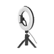 Набор блогера Hama Smartphone Tripod Smart-80 V2, 9.5cм, Bluetooth, LED ring (00004657) - изображение 6
