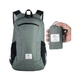 Рюкзак туристический Naturehike Ultralight NH17A012-B, 18 л, сірий (6927595718667) - изображение 3