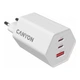 Зарядний пристрій Canyon HEXAGON 65 GaN 65W 2xPD 1xQC EU White (CND-CHAHEX65W) - зображення 4