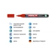 Маркер Edding Paint e-790 2-3 мм круглый красный (e-790/02n) - изображение 2