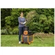 Садовый измельчитель Black&Decker 2.8 кВт, макс. 45 мм, фреза, 45 л (BEGAS5800) - изображение 4
