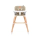 Стілець для годування Lionelo KOEN BEIGE SAND (LO-KOEN BEIGE SAND) - зображення 3