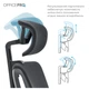 Офісне крісло OfficePro Balance OC550-B-B-B (OC550-B-B-B) - зображення 6