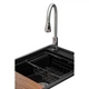 Мийка кухонна GRANADO Basic Artes black shine (+ змішувач Campo LUX inox + дозатор Redondo inox + коши (ksg1101) - зображення 2