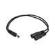Кабель питания DC M to 2xDC F 5.5x2.1mm PowerPlant (CA914890) - изображение 1