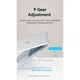 Подставка для ноутбука Vention Laptop X-type Stand White ABS 83-170мм (KDNW0) - изображение 5