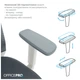 Офисное кресло OfficePro Balance OC550-W-DG-DG (OC550-W-DG-DG) - изображение 6