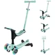 Самокат Globber Up Sporty 360 колеса з підсвіткою Мятно-фісташковий (456-706) - зображення 7