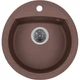 Мойка кухонная GRANADO RONDA marron з сифоном (470490mm.) (gr2206) - изображение 1